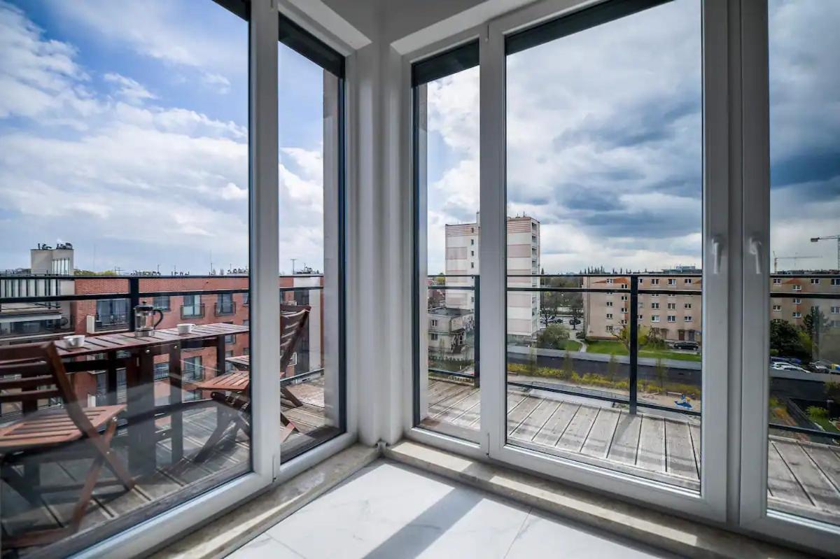 Citystay Dluga Grobla Gdansk Apartment With Sauna Exteriör bild